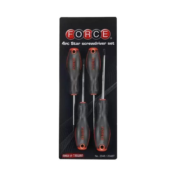 4PC Star Tamperproof Screwdriver Set T15H - T30H
