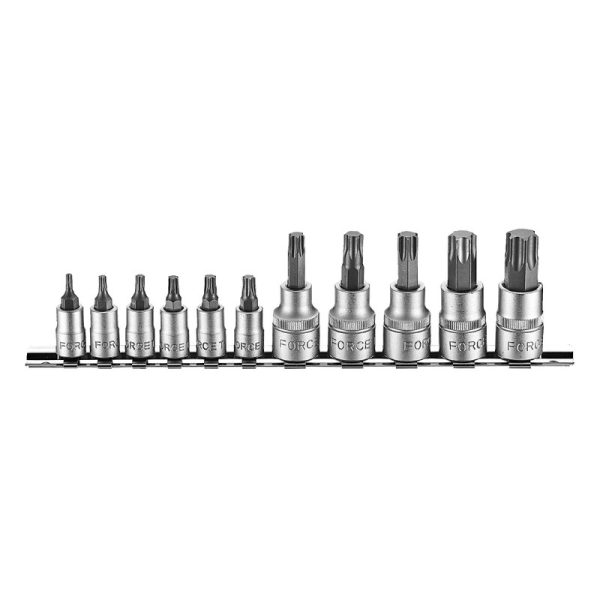 11PC 1/4" & 3/8" Star Socket Reel Set