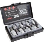 8PC 1/2" Drive Hex Socket Bit Set (5-17MM)