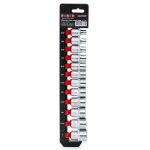 12PC 1/2" Drive 6PT Socket Set 5/16" - 1"
