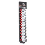 12PC 1/2" Drive 6PT Socket Set 5/16" - 1" - Image 2