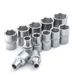 12PC 1/2" Drive 6PT Socket Set 5/16" - 1" - Image 3