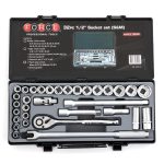32PC 1/2" Drive 6PT Socket Combination Set (8-32MM) - Image 4
