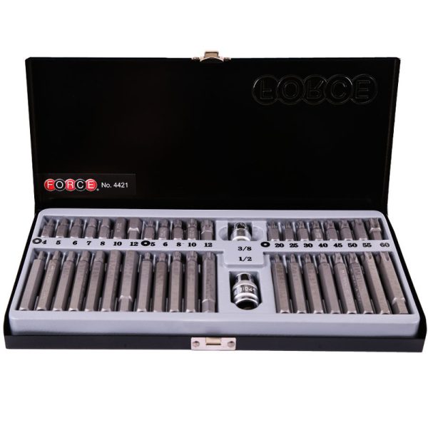 42PC 10MM Bit Set 3/8" & 1/2" Drive