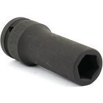 3/4" Drive 6PT Flank Deep Impact Socket 19MM 100MM Length - Image 2