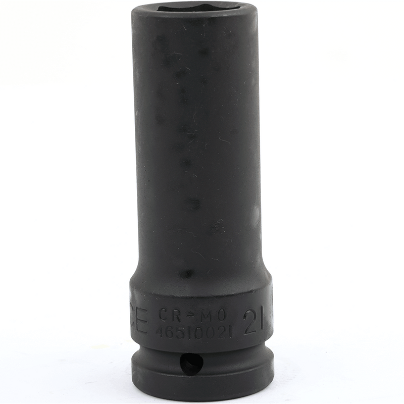 46510021_001_1__33811.1698654385.png 3/4" Drive 6PT Flank Deep Impact Socket 21MM 100MM Length - Image 1