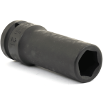 3/4" Drive 6PT Flank Deep Impact Socket 21MM 100MM Length - Image 2