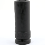3/4" Drive 6PT Flank Deep Impact Socket 24MM 100MM Length