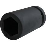 1" Drive 6PT Flank Deep Impact Socket 34MM 100MM Length - Image 2