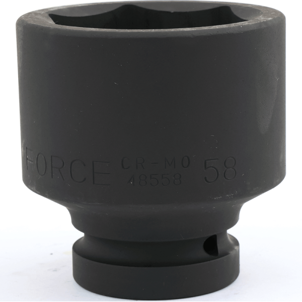 1" Drive 6PT Flank Impact Socket 58MM 85MM Length