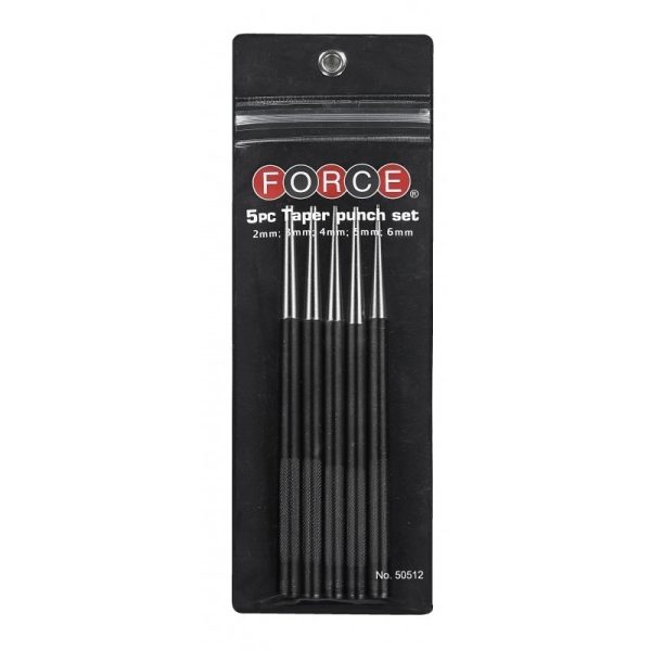 5PC Taper Punch Set 2 - 6MM