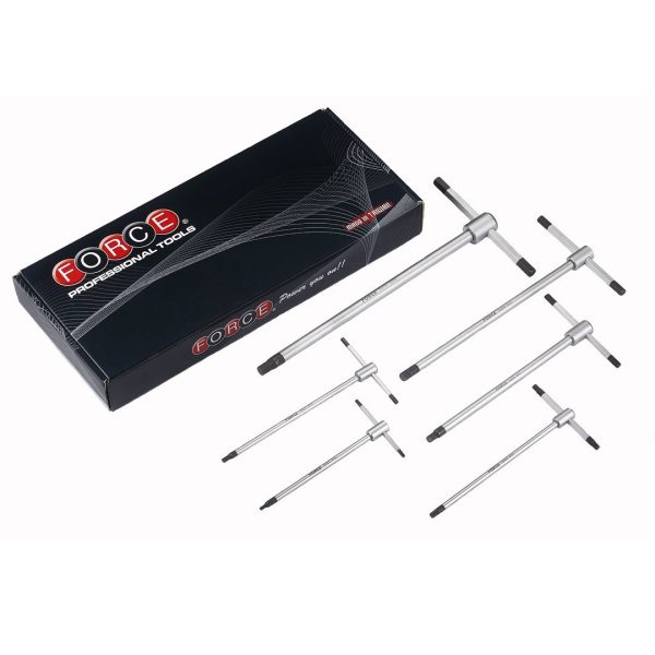 6PC 3-Way T-Shaped Hex Key Set 3 - 10MM