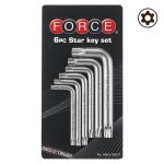6PC Star Tamperproof Key Set T40H - T60H