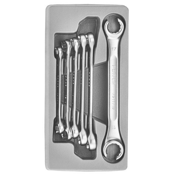 6PC Flare Nut Wrench Set 8MM x 10MM - 17MM x 19MM