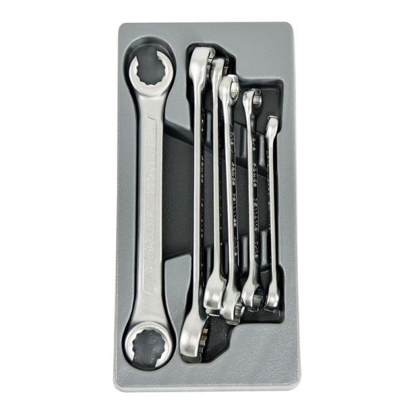 6PC Flare Nut Wrench Set 5/16" x 3/8" - 11/16" x 3/4"