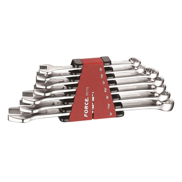 7PC Combination Wrench Set 10-21MM