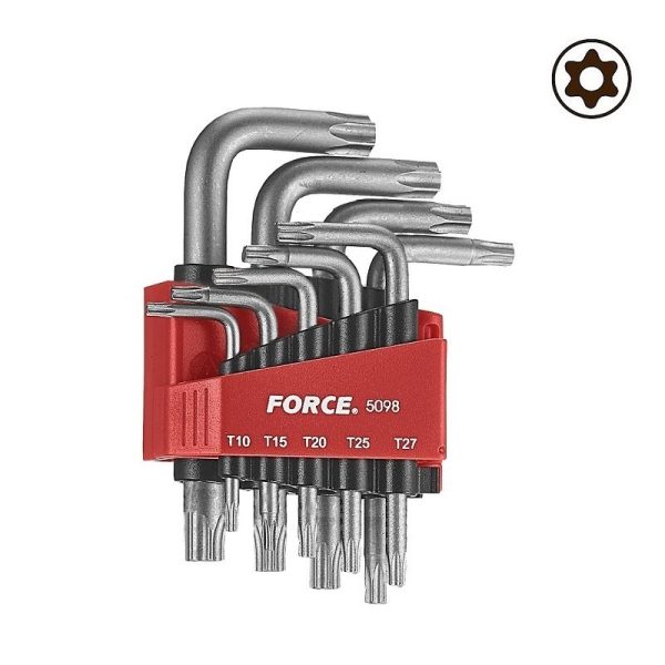 9PC Star Tamperproof Key Set T10H - T50H