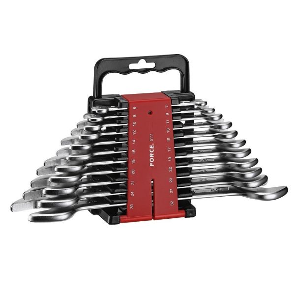 11PC Double Open End Wrench Set 6-32MM