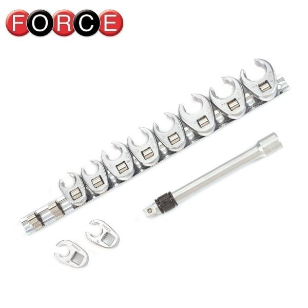 11PC 3/8" Drive Crowfoot Flare Nut Set 10-19MM