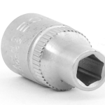 1/4" Drive 6PT Flank Socket 5MM 25MM Length - Image 3