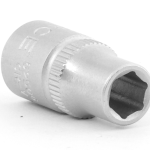 1/4" Drive 6PT Flank Socket 6MM 25MM Length - Image 3