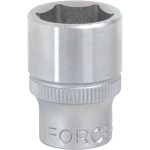 1/4" Drive 6PT Flank Socket 1/2" 25MM Length