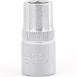 1/4" Drive 6PT Flank Socket 1/4" 25MM Length