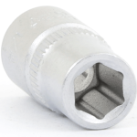 1/4" Drive 6PT Flank Socket 1/4" 25MM Length - Image 2