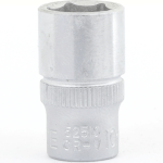 1/4" Drive 6PT Flank Socket 10MM 25MM Length