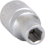 1/4" Drive 6PT Flank Socket 3/16" 25MM Length - Image 3
