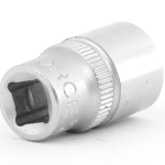 1/4" Drive 6PT Flank Socket 3/8" 25MM Length - Image 2