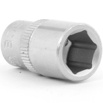 1/4" Drive 6PT Flank Socket 3/8" 25MM Length - Image 3
