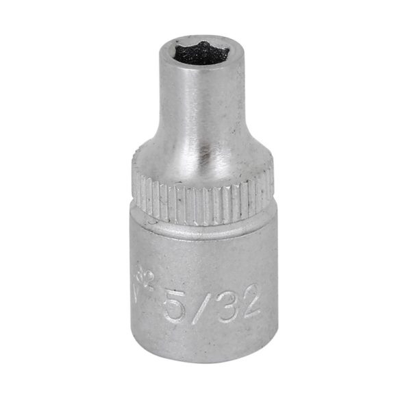 1/4" Drive 6PT Flank Socket 5/32" 25MM Length