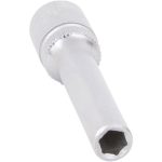 1/4" Drive 6PT Flank Deep Socket 4.5MM 50MM Length - Image 3