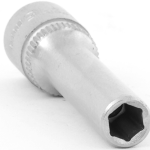 1/4" Drive 6PT Flank Deep Socket 5MM 50MM Length - Image 3