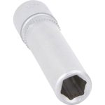 1/4" Drive 6PT Flank Deep Socket 1/4" 50MM Length - Image 3