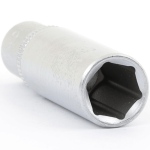 1/4" Drive 6PT Flank Deep Socket 10MM 50MM Length - Image 2