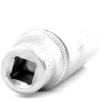 1/4" Drive 6PT Flank Deep Socket 13MM 50MM Length - Image 2