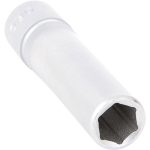 1/4" Drive 6PT Flank Deep Socket 9/32" 50MM Length - Image 3