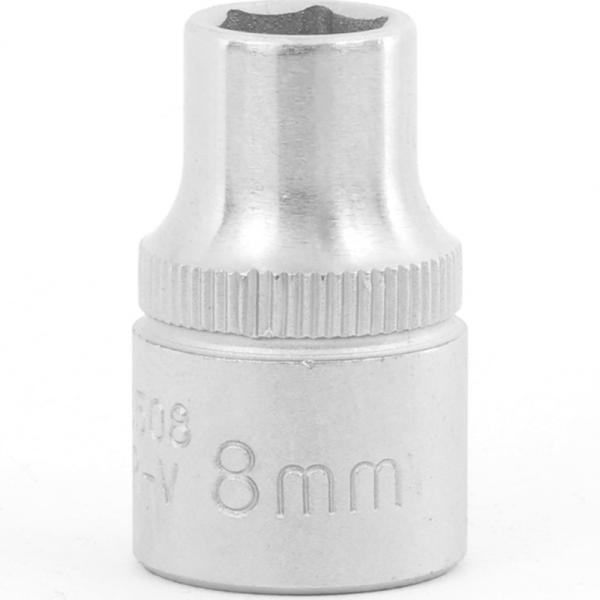 3/8" Drive 6PT Flank Socket 8MM 28MM Length