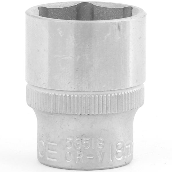 3/8" Drive 6PT Flank Socket 18MM 30MM Length