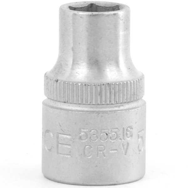 3/8" Drive 6PT Flank Socket 5/16" 28MM Length