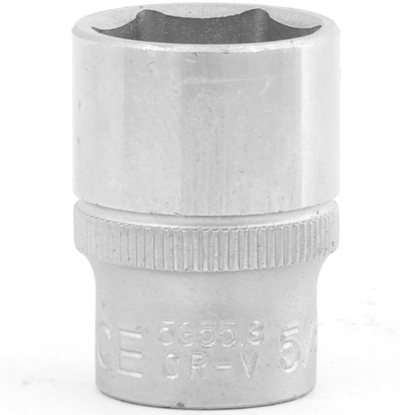 3/8" Drive 6PT Flank Socket 5/18" 30MM Length