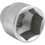 3/8" Drive 6PT Flank Socket 7/8" 32MM Length - Image 2