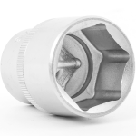 1/2" Drive 6PT Socket 1-1/16" 43MM Length - Image 3