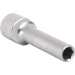 1/2" Drive 6PT Deep Socket 9MM 77MM Length - Image 3