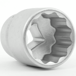 3/4" Drive 12PT Flank Socket 1-9/16" 62MM Length - Image 3