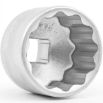 3/4" Drive 12PT Flank Socket 2-1/8" 74MM Length - Image 3
