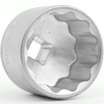 3/4" Drive 12PT Flank Socket 2-3/8" 78MM Length - Image 3