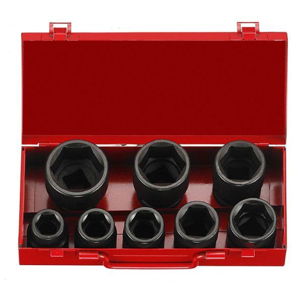 8PC 3/4" Drive 6PT Impact Socket